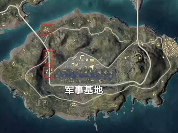 和平精英五大兵种基地位置介绍,后勤、狙击基地一览无余