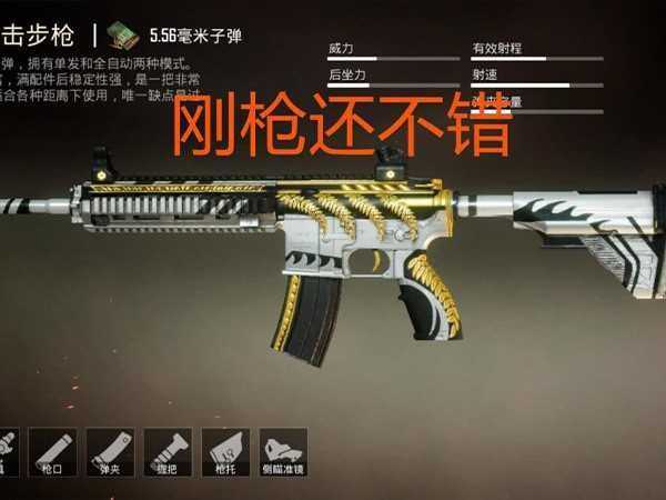 和平精英决赛圈用什么枪好,4大神枪吃鸡无压力