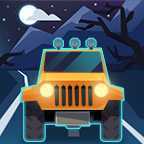 ɽ������2Dҹ���ʵ�Hill Racing 2D Night Climb