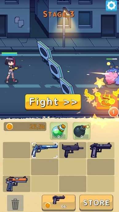 ���ô�ս������(Kawaii Girls: Merge And Shoot)