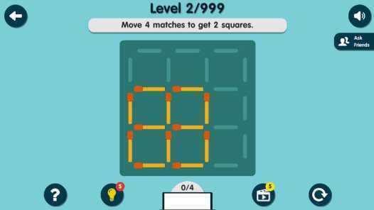Matchstick Puzzle 2018(���ƴͼ2018�ٷ���)