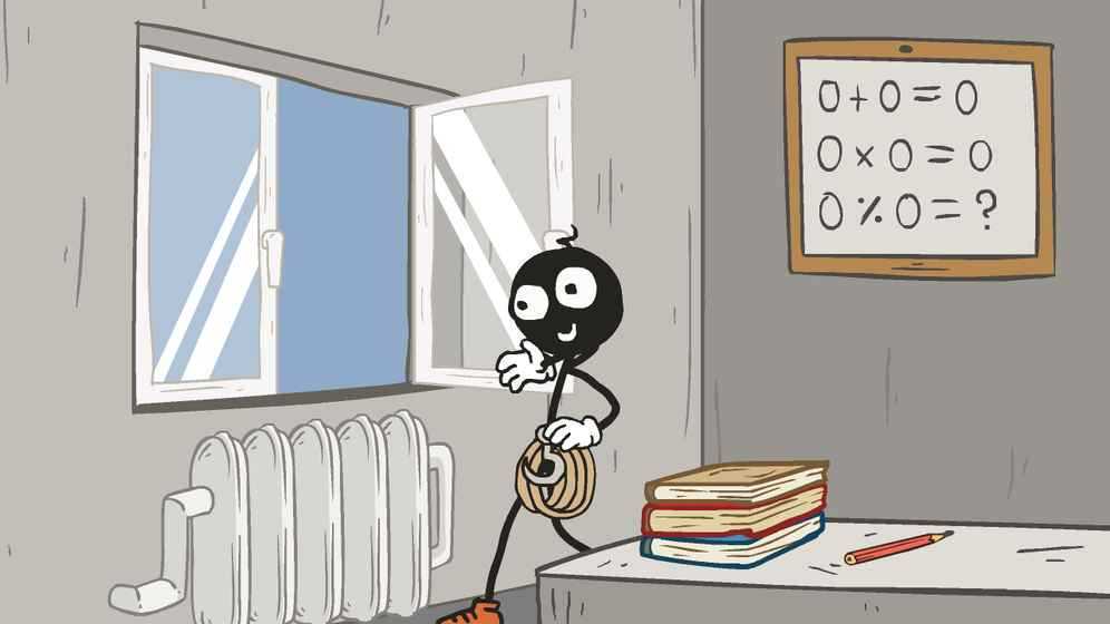 Stickman school escape(������ӳ�������Ϸ����)