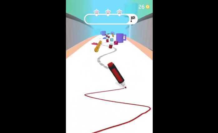 Pen Run(���ܵ�Ǧ����Ϸ)