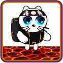 Kitty Ninja over lava(������ս��Ծ��Ϸ)