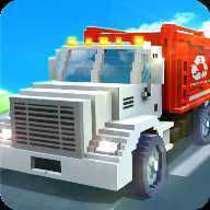 Blocky Garbage Truck Sim Pro(����������ģ����Ϸ)