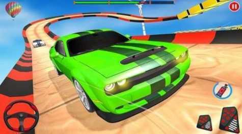 ����ĳ���ʻ��Ϸ(Ramp stunt car driving games)