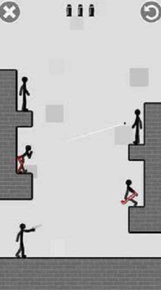 ���սʿ�ӵ����Stickman Bullet