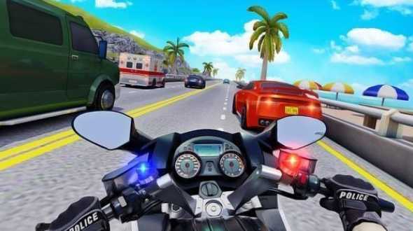 Police Bike Highway Rider(����Ħ�й�·����)