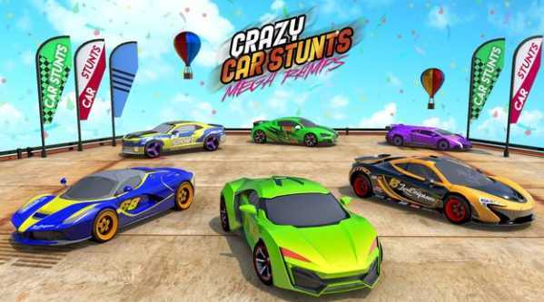 Crazy Car Stunts Mega Ramps(���������ؼ������µ�)
