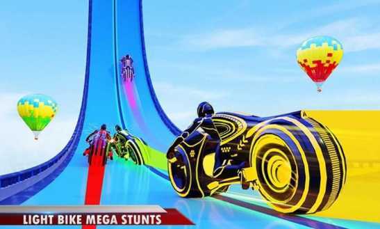 Light Bike Stunt(����Ħ�г��ؼ�)