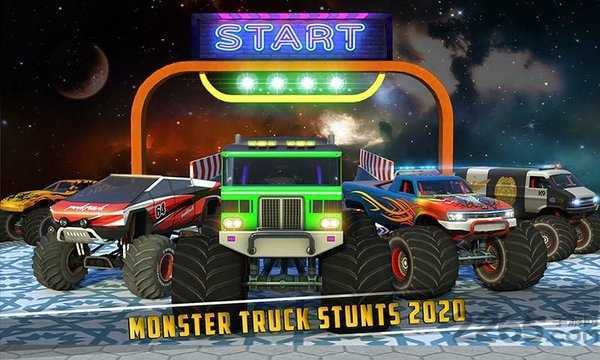 Monster Truck Ramp Stunts(���￨�����µ�����)