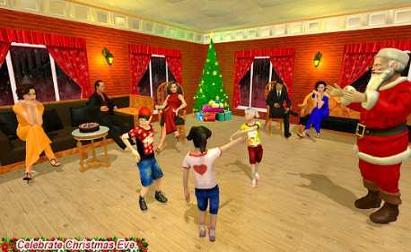 Christmas Flying Santa Gift Delivery(����ʥ����)