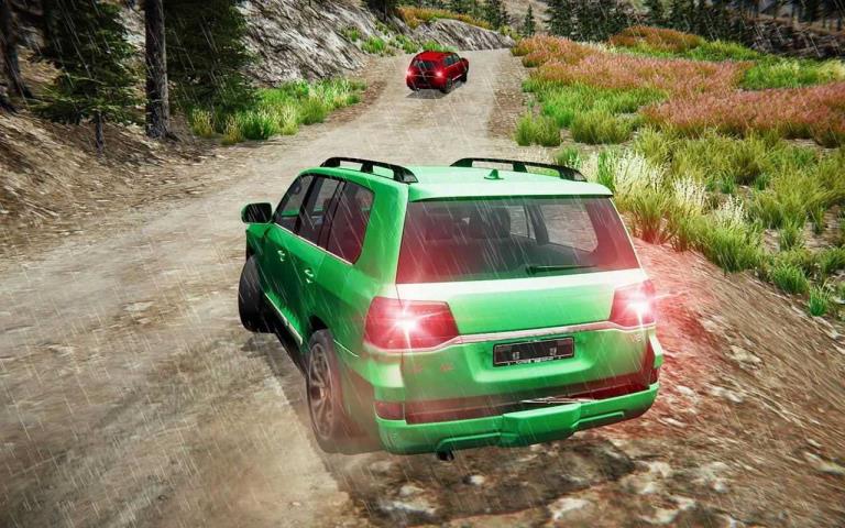 ԽҰ������ɽ��Ư��Offroad Prado Car Mountain Drift