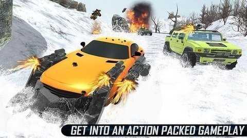FuriousDeathCarSnowRacing: ArmoredCarsBattle