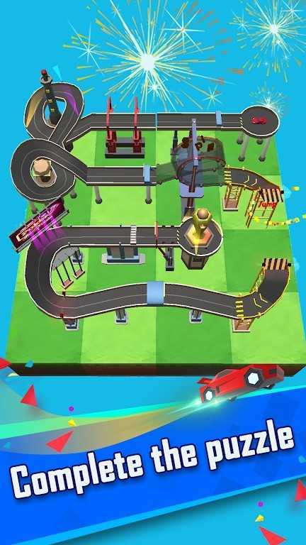 ׷��ƴͼ3dTrack Puzzle 3D