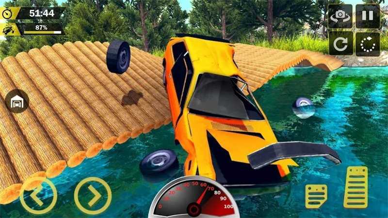 �����ܵ����복��(Impossible Bridge VS Car Crash)