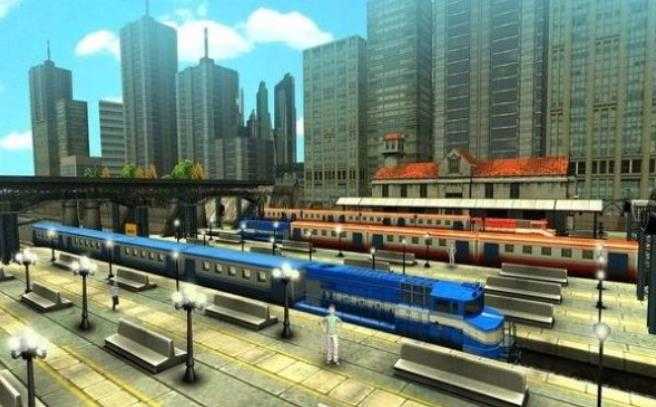 �𳵱���3d��Ϸ(Train Racing 3D)