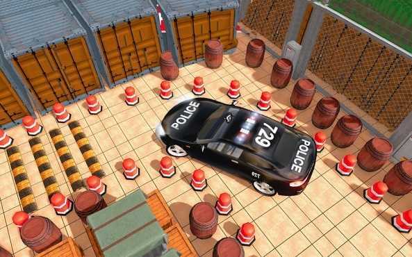 �ִ�����ͣ����(Police Car Parking)