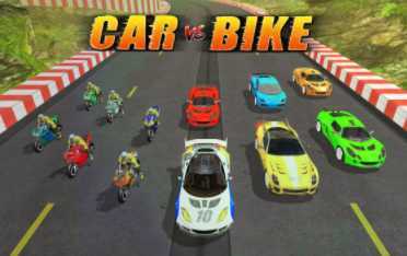Car vs Bike Racing