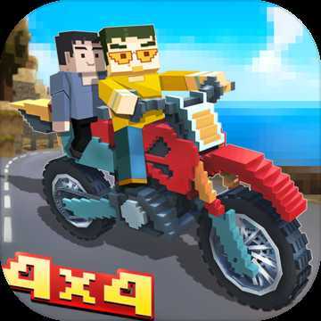 Blocky Moto Bike SIM: Winter Breeze(����Ħ�ж�����΢������)