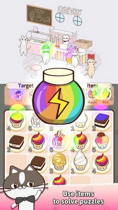 Cat Merge Cafe(è��ϲ����ȹ�����)