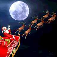 Christmas Flying Santa Gift Delivery(����ʥ����)