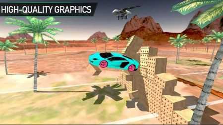 ���������ؼ������µ�Car Crash Extreme Mega Ramp