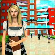 ����У԰Ů��ģ����(Virtual High School Girl)
