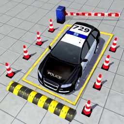 �ִ�����ͣ����(Police Car Parking)