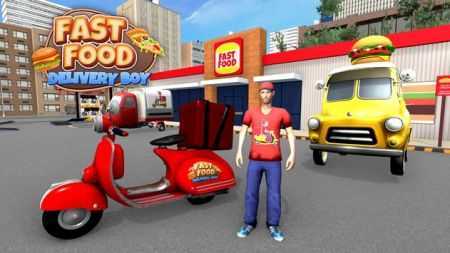 ����С��ģ����Fast Food Delivery Boy
