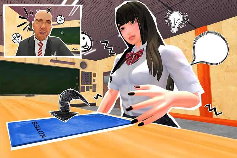 虚拟高中女孩模拟器 虚拟高中女孩模拟器