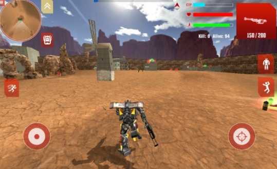 ����ս��ģ������Ϸ(Royal Robot BattleGround)