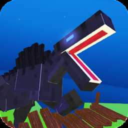 ��״̩̹˹Ƥŵ���б���(Blocky Titan Spino: City Rampage)