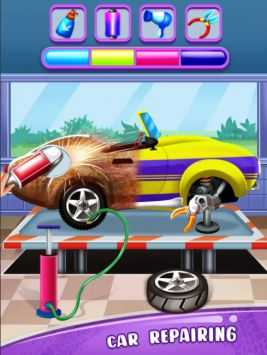 ϴ�����޳�ʦ��Car Wash Garage Repair Master