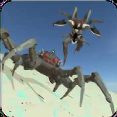 ֩������˳���Ӣ��(Spider Robot)