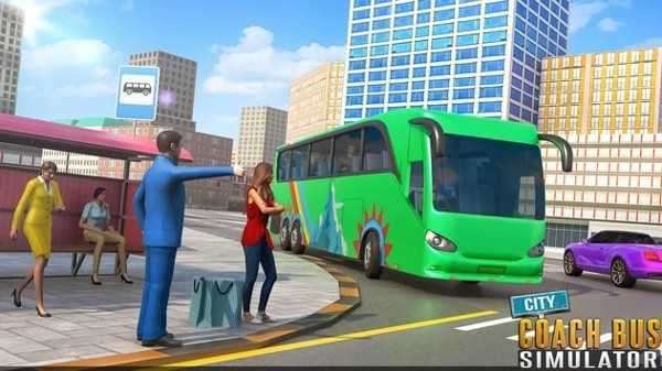 City Coach Bus Classic Passenger(���пͳ�ģ����3D)