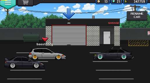Pixel Car Racer iPhone/iPad