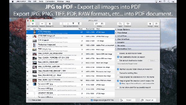 JPG to PDF Mac V4.2