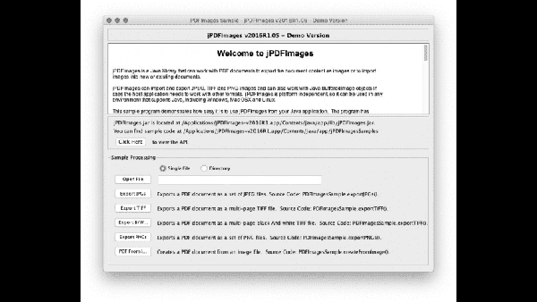  jPDFImages Mac V2016R1
